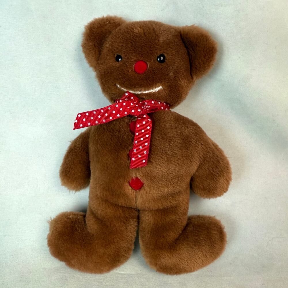 Vintage 1988 North American Bear Co. Ginger Bear Plush Stuffed Animal